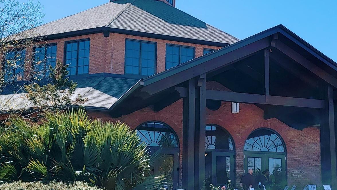 entrance Cape Fear Botanical Gardens
